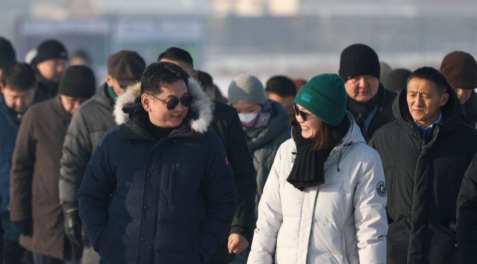 Монгол Улсын Ерөнхийлөгч У.Хүрэлсүх Хавдар судлалын үндэсний хоёрдугаар төв барих газарт ажиллалаа