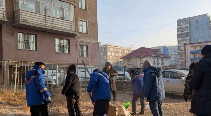 Баянгол дүүргийн 6000 орчим ажилтан, албан хаагч 1.6 га талбайгаас 559 тонн хог хаягдлыг цэвэрлэлээ