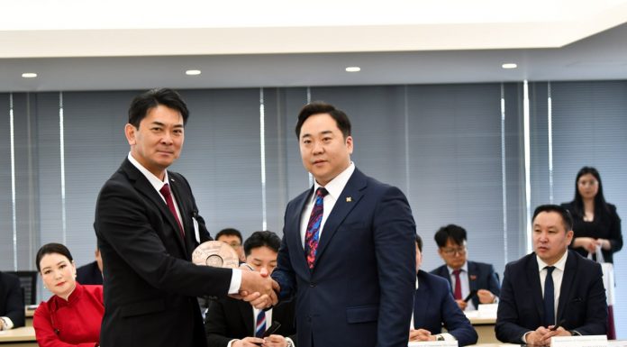 Тийбол спортыг Монголд хөгжүүлэхэд Анан хоттой хамтарна