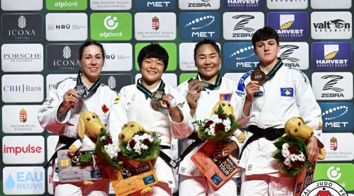 Б.Ганхайч Монголын жүдочдын 33 дахь медалийг эх орондоо авчирлаа