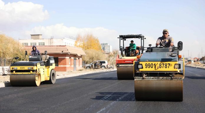 Эрчим хүчний гудамжны 5.9 км авто замын өргөтгөл, шинэчлэлийн ажлын явц 70 хувьтай үргэлжилж байна