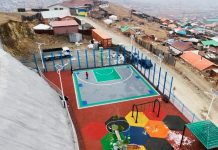 Гурван байршилд 3x3 сагсан бөмбөгийн талбай байгууллаа