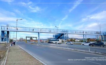 Таван шарын явган зорчигчийн гүүрэн гарцын барилга угсралтын ажлыг хийхээр бэлтгэж байна