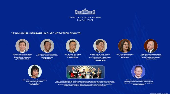 “Б.Чимидийн нэрэмжит шагнал”-д нэр дэвшүүлэх бүтээл хүлээн авч эхэллээ
